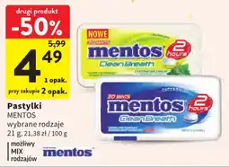 Intermarche Pastylki MENTOS oferta