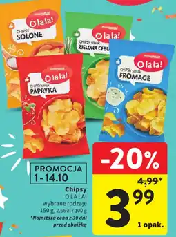 Intermarche Chipsy O LA LA! oferta