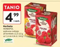 Intermarche Herbata HERBAPOL wybrane rodzaje oferta