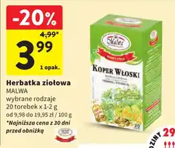 Intermarche Herbatka ziołowa MALWA oferta