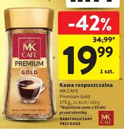 Intermarche Kawa rozpuszczalna MK CAFÉ Premium Gold oferta