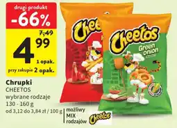 Intermarche Chrupki CHEETOS wybrane rodzaje oferta