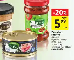 Intermarche Pomidory suszone O LA LA! oferta