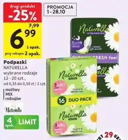 Intermarche Podpaski Naturella oferta
