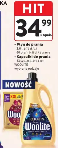 Intermarche Keratin Therapy Woolite oferta