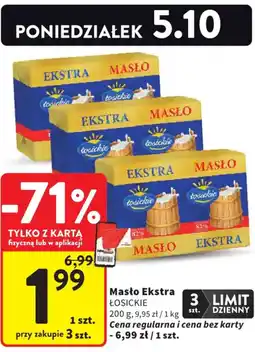 Intermarche Masło Ekstra Łosickie oferta