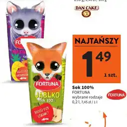 Intermarche Sok 100% FORTUNA oferta
