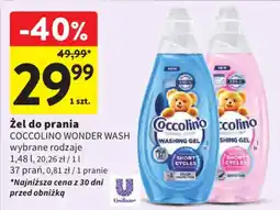 Intermarche Żel do prania COCCOLINO WONDER WASH oferta