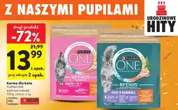 Intermarche Karma dla kota PURINA ONE wybrane rodzaje oferta