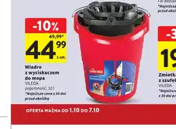 Intermarche Wiadro z wyciskaczem do mopa VILEDA oferta