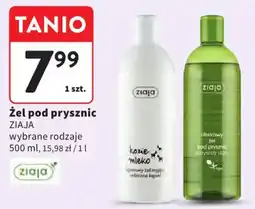 Intermarche Żel pod prysznic ZIAJA wybrane rodzaje oferta