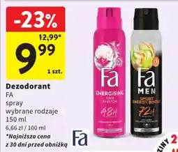 Intermarche Dezodorant FA oferta
