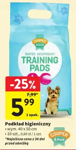 Intermarche Podkład higieniczny Cooper & Pais oferta