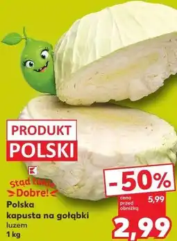 Kaufland Polska kapusta na gołąbki oferta