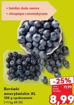 Kaufland Borówki amerykańskie XL oferta