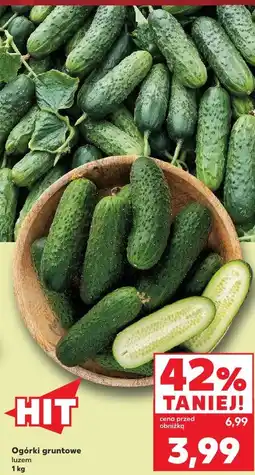 Kaufland Ogórki gruntowe luzem oferta