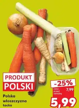 Kaufland Polska włoszczyzna tacka oferta