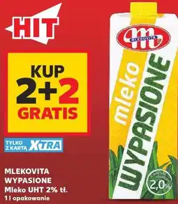Kaufland Mlekovita Wypasione Mleko UHT 2% tł oferta