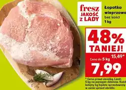Kaufland Łopatka wieprzowa bez kości oferta