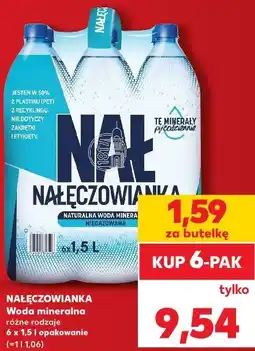 Kaufland Nałęczowianka Woda mineralna oferta