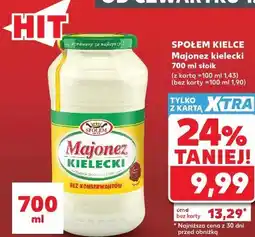 Kaufland Majonez Kielecki Społem Kielce oferta