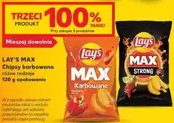 Kaufland Chipsy karbowane Lay's Max oferta
