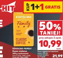 Kaufland Kawa mielona Eduscho Family oferta