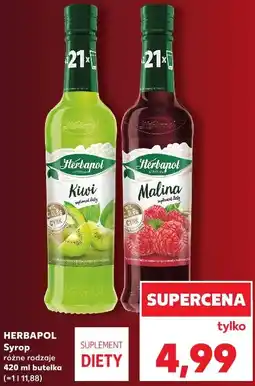 Kaufland Syrop Herbapol różne rodzaje oferta