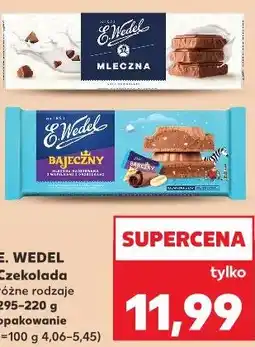 Kaufland E. Wedel Czekolada oferta
