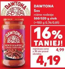 Kaufland Dawtona Sos oferta