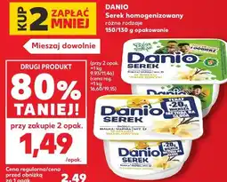 Kaufland Danio Serek homogenizowany oferta