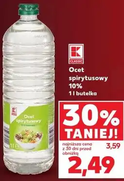 Kaufland K-Classic Ocet spirytusowy 10% oferta