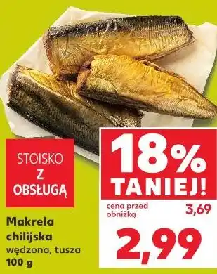 Kaufland Makrela chilijska wędzona, tusza oferta