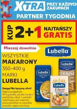 Kaufland Wszystkie makarony Lubella oferta