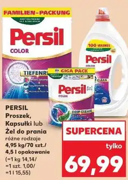 Kaufland Persil Proszek, Kapsułki lub Żel do prania oferta