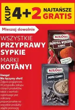 Kaufland Kotányi Wszystkie przyprawy sypkie oferta