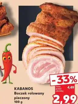 Kaufland KABANOS Boczek rolowany pieczony oferta