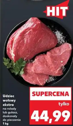 Kaufland Udziec wołowy ekstra na rolady lub gulasz, doskonały do pieczenia oferta