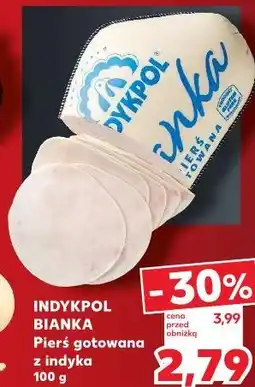 Kaufland INDYKPOL BIANKA Pierś gotowana z indyka oferta