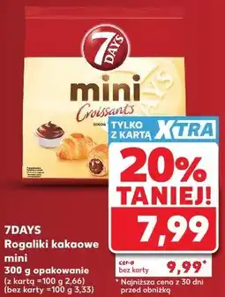 Kaufland 7DAYS Rogaliki kakaowe mini oferta