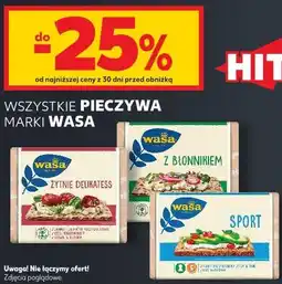 Kaufland Wszystkie pieczywa marki Wasa oferta