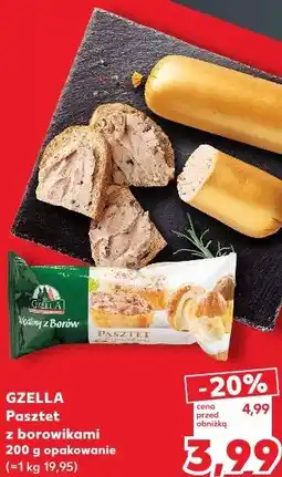 Kaufland Gzella Pasztet z borowikami oferta