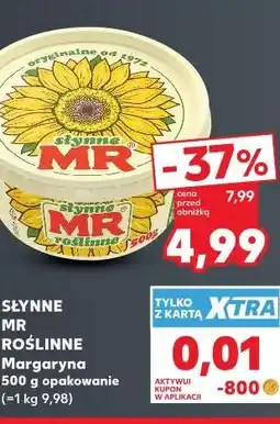 Kaufland SŁYNNE MR ROŚLINNE Margaryna oferta