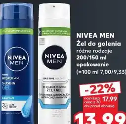Kaufland Nivea Men Żel do golenia oferta