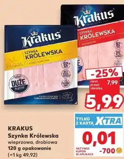 Kaufland KRAKUS Szynka Królewska oferta