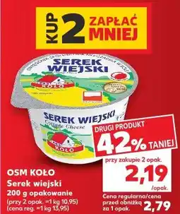 Kaufland OSM Koło Serek wiejski oferta