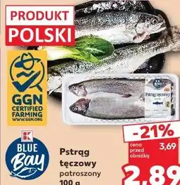 Kaufland Pstrąg tęczowy patroszony Blue Bay oferta