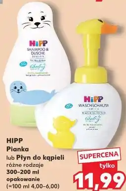 Kaufland HiPP Pianka lub Płyn do kąpieli oferta