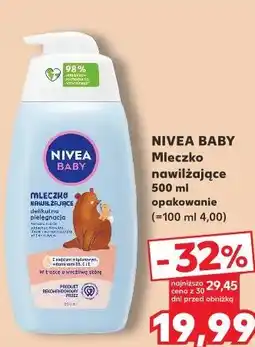 Kaufland Nivea Baby Mleczko nawilżające oferta