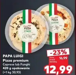 Kaufland Papa Luigi Pizza premium Caprese lub Funghi oferta